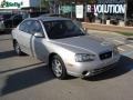 2002 Silver Pewter Hyundai Elantra GLS Sedan  photo #16