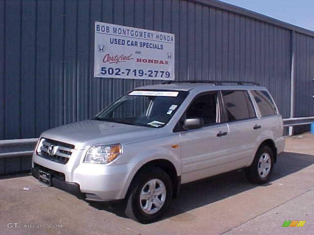 2007 Pilot LX - Billet Silver Metallic / Gray photo #2