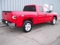 2008 Victory Red Chevrolet Silverado 1500 Z71 Extended Cab 4x4  photo #3