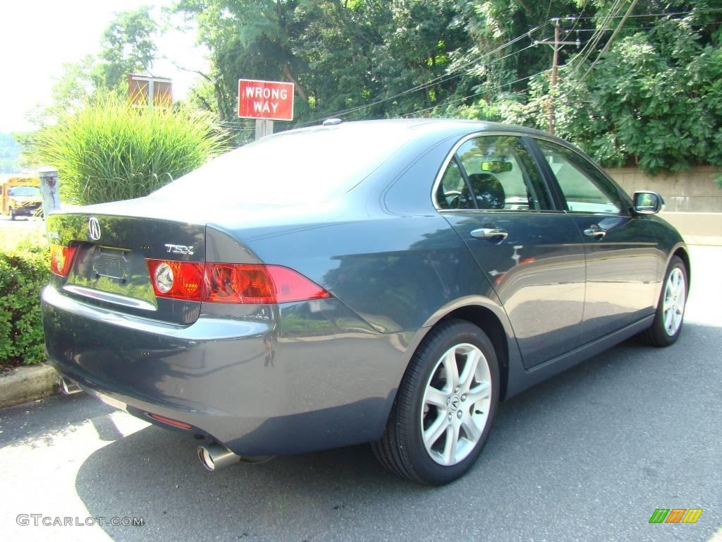 2005 TSX Sedan - Carbon Gray Pearl / Ebony photo #4