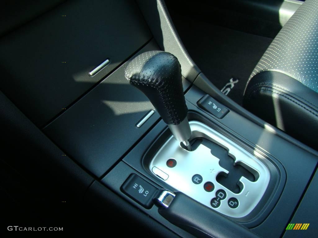 2005 TSX Sedan - Carbon Gray Pearl / Ebony photo #14