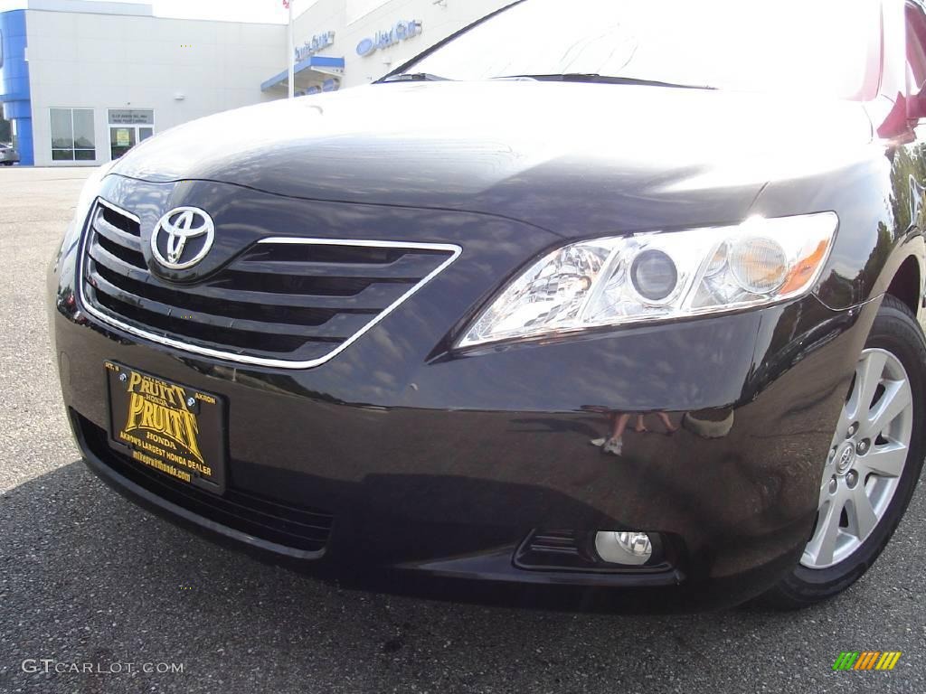 2007 Camry XLE - Black / Bisque photo #9
