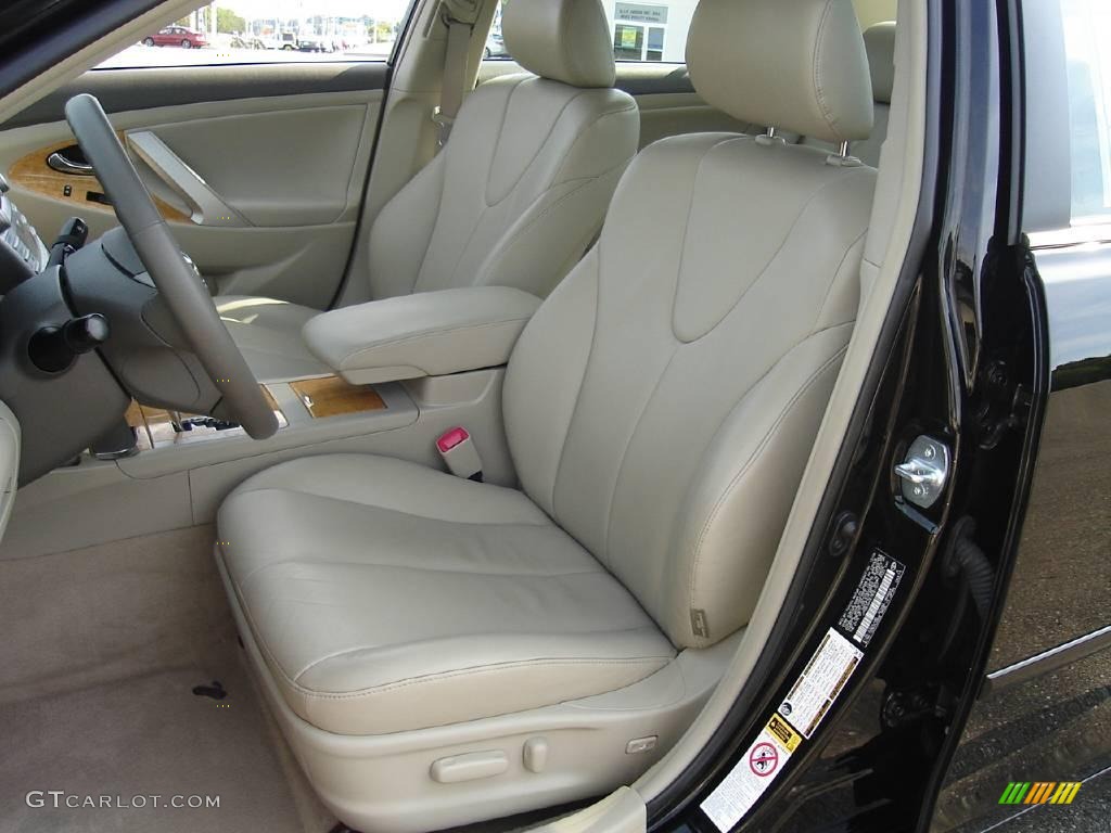 2007 Camry XLE - Black / Bisque photo #14