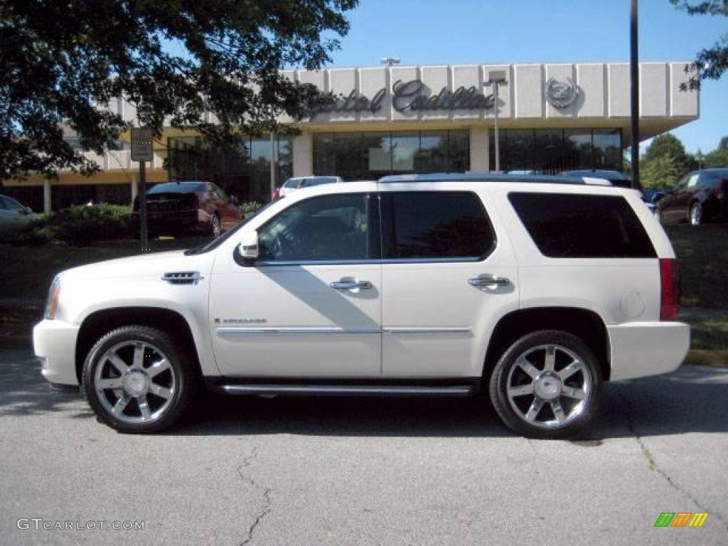 White Diamond Cadillac Escalade