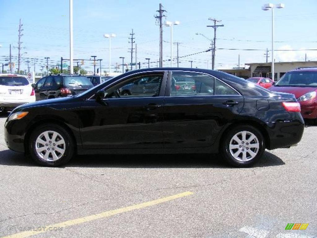 2007 Camry XLE V6 - Black / Ash photo #6