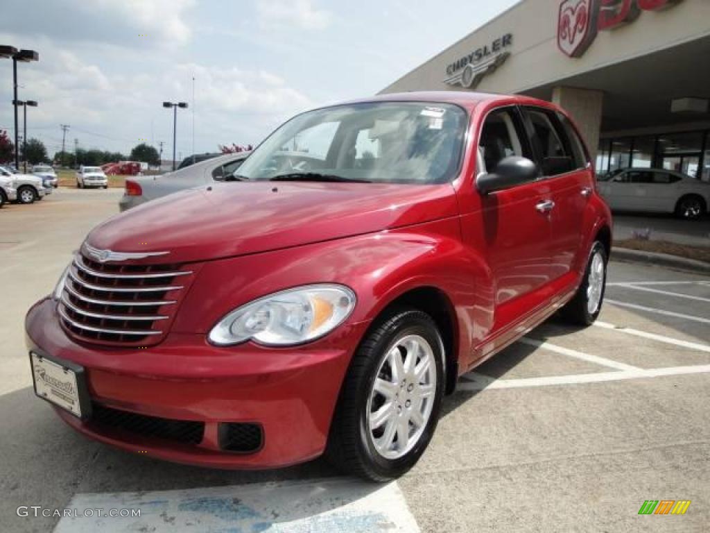 2007 PT Cruiser Touring - Inferno Red Crystal Pearl / Pastel Slate Gray photo #7