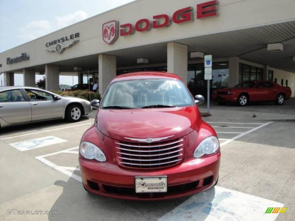 2007 PT Cruiser Touring - Inferno Red Crystal Pearl / Pastel Slate Gray photo #8