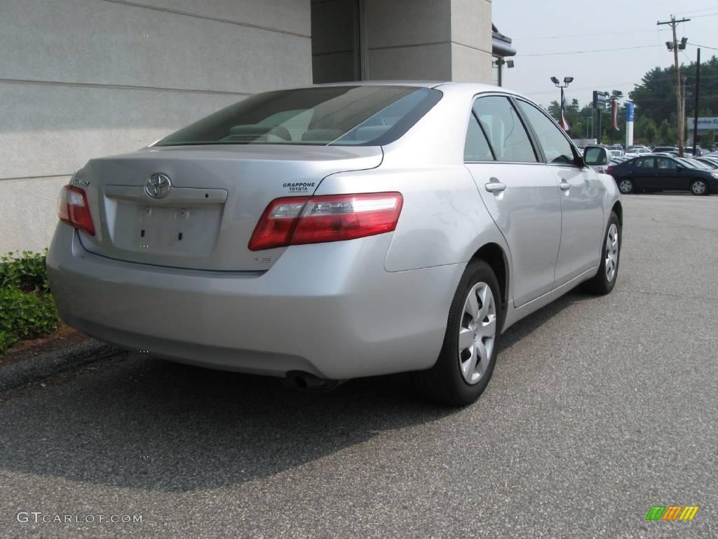 2008 Camry LE - Classic Silver Metallic / Ash photo #3