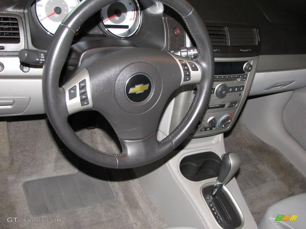 2008 Cobalt Sport Sedan - Summit White / Gray photo #11