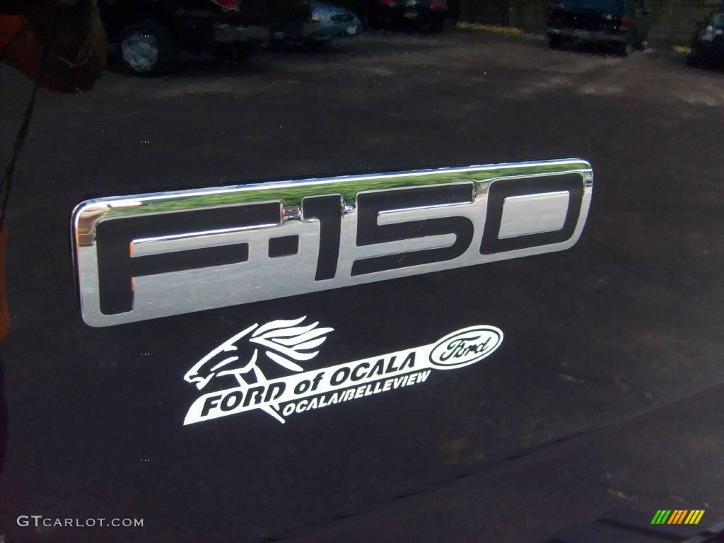 2006 F150 Lariat SuperCrew 4x4 - Black / Black photo #10