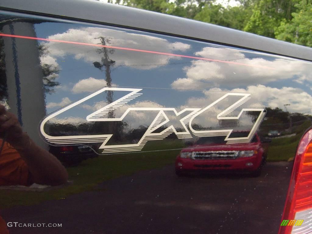 2006 F150 Lariat SuperCrew 4x4 - Black / Black photo #12