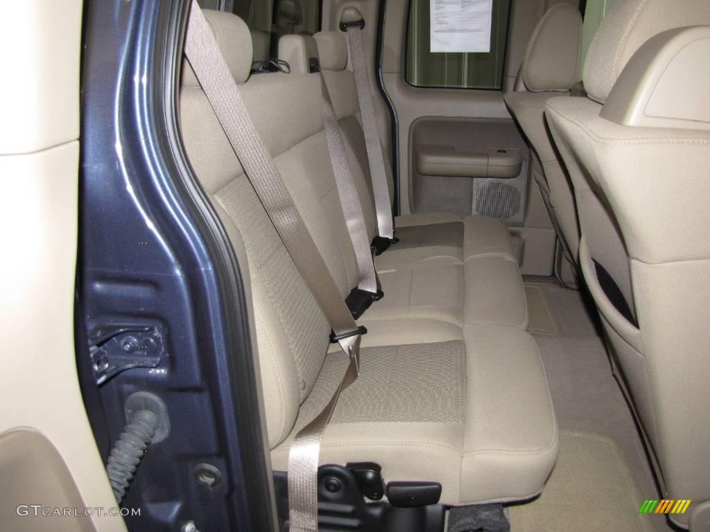 2006 F150 XLT SuperCab 4x4 - Medium Wedgewood Blue Metallic / Tan photo #10