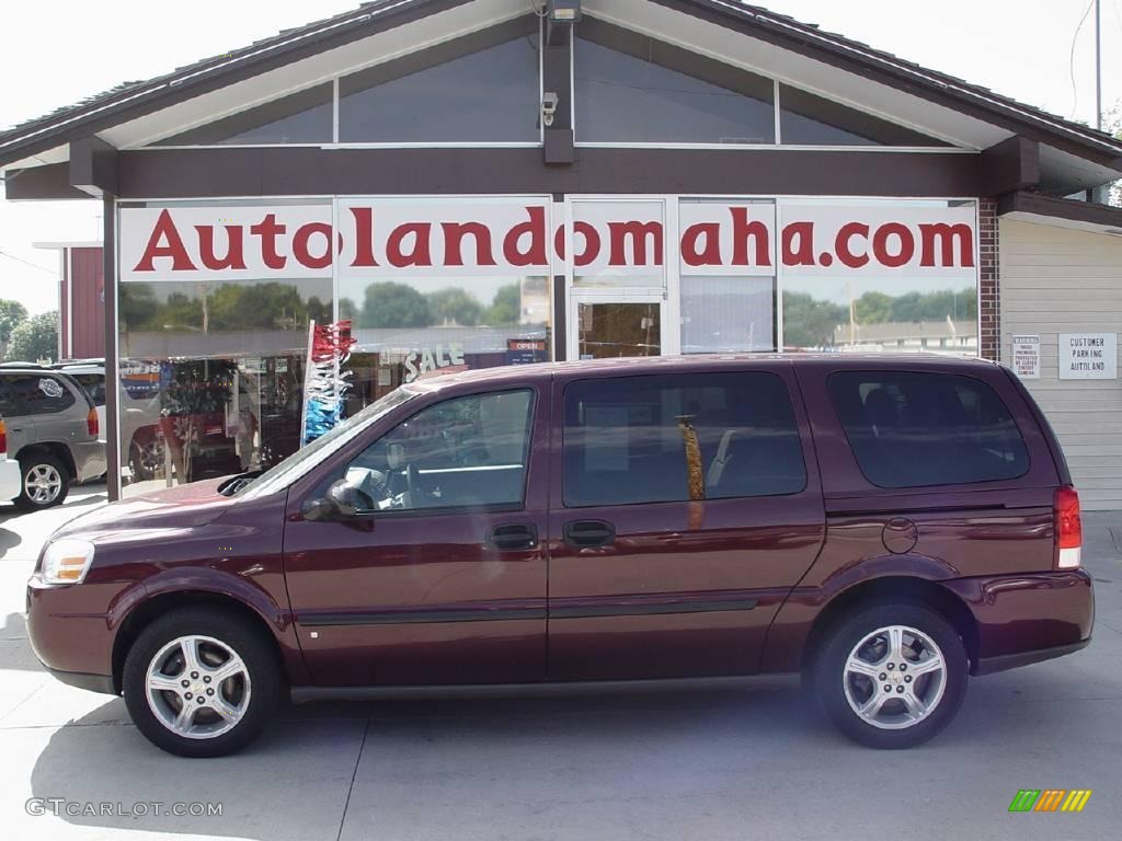 Bordeaux Red Metallic Chevrolet Uplander