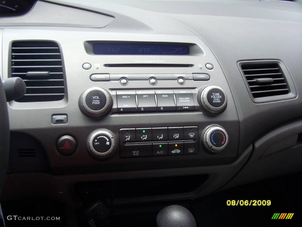 2007 Civic EX Sedan - Galaxy Gray Metallic / Gray photo #17