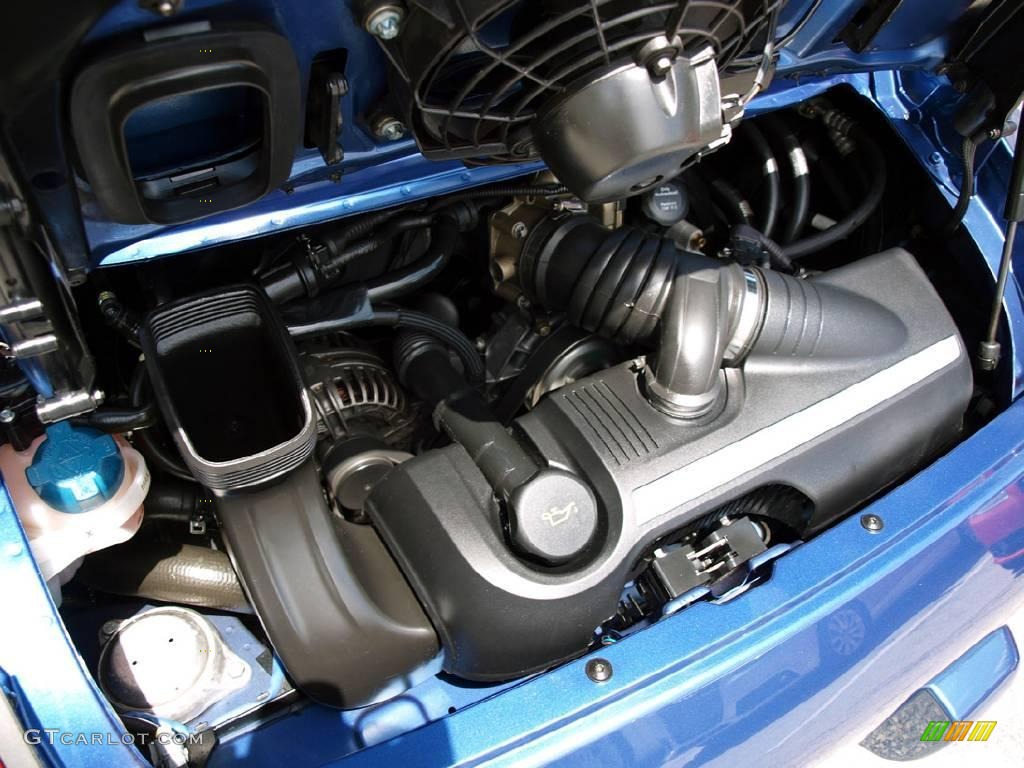 2007 911 Carrera Coupe - Cobalt Blue Metallic / Stone Grey photo #12