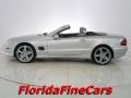 2003 Brilliant Silver Metallic Mercedes-Benz SL 500 Roadster  photo #3