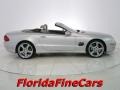 2003 Brilliant Silver Metallic Mercedes-Benz SL 500 Roadster  photo #4