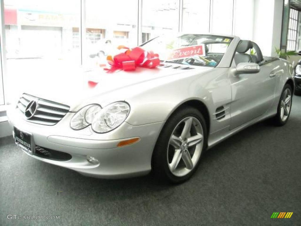 Brilliant Silver Metallic Mercedes-Benz SL