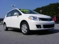 2009 Fresh Powder Nissan Versa 1.8 S Hatchback  photo #4