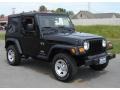 2006 Black Jeep Wrangler X 4x4  photo #7