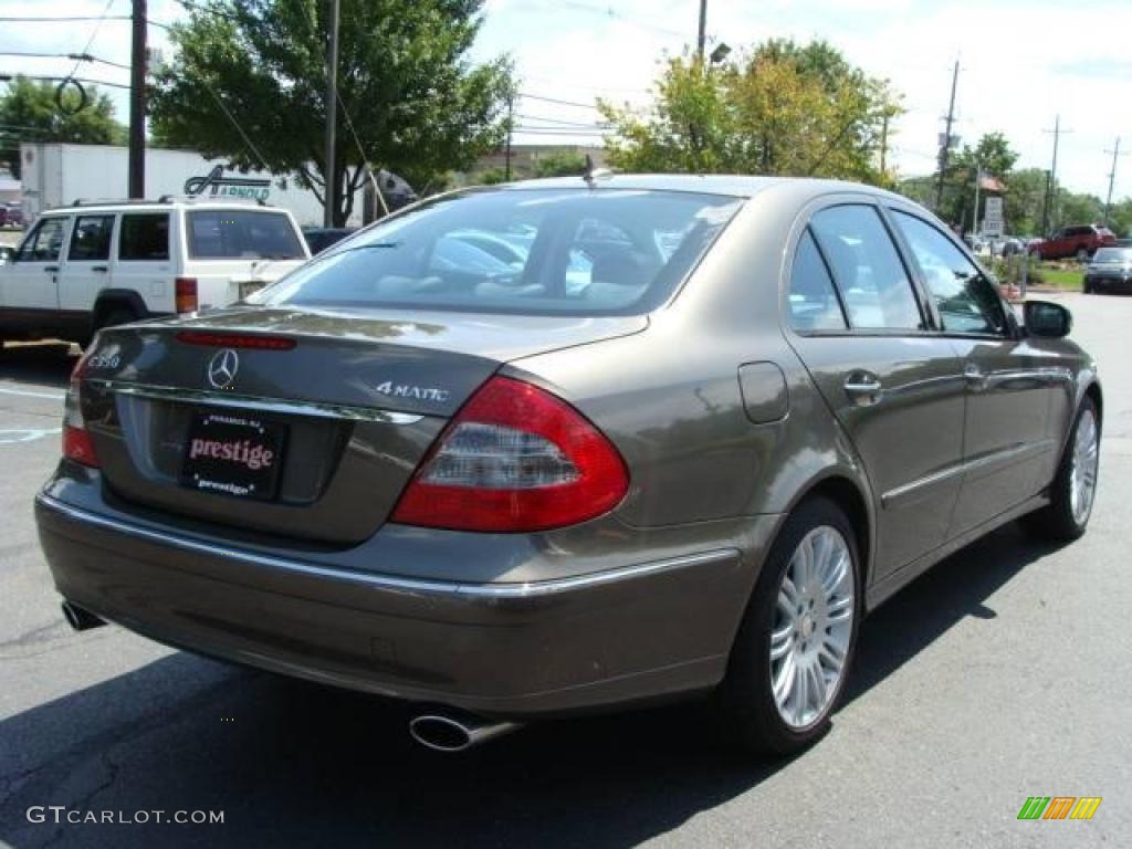 2008 E 350 4Matic Sedan - Indium Grey Metallic / Black photo #4