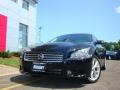 2009 Super Black Nissan Maxima 3.5 SV Premium  photo #2