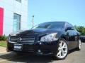 2009 Super Black Nissan Maxima 3.5 SV Premium  photo #3