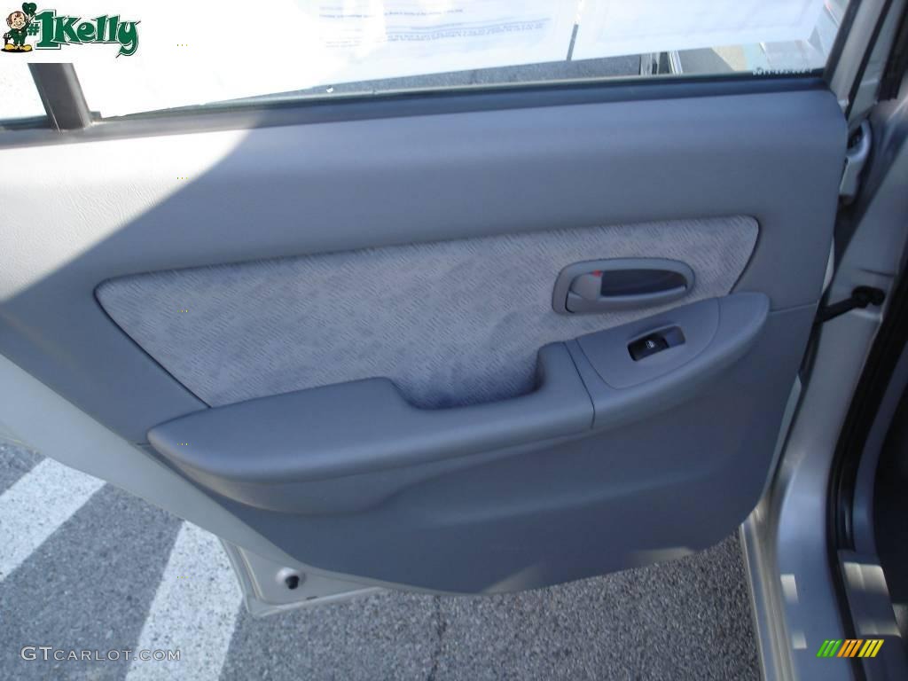 2006 Elantra GLS Sedan - Sterling Silver / Gray photo #10