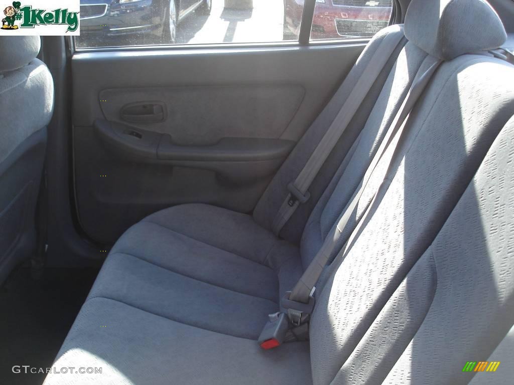 2006 Elantra GLS Sedan - Sterling Silver / Gray photo #12