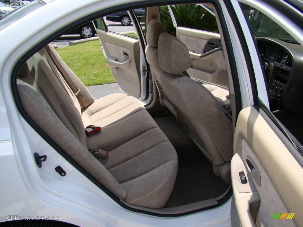 2006 Elantra GLS Sedan - Nordic White / Beige photo #13