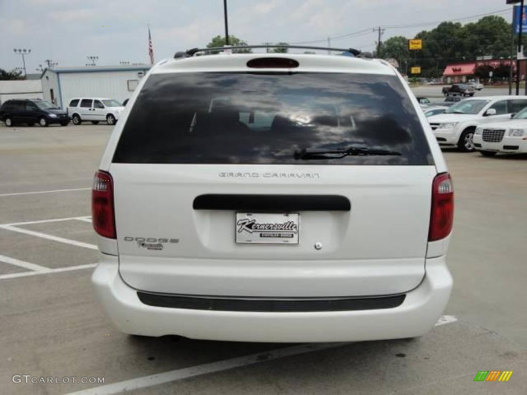 2006 Grand Caravan SE - Stone White / Medium Slate Gray photo #5