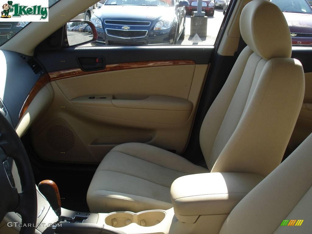 2009 Sonata GLS - Dark Cherry Red / Camel photo #8