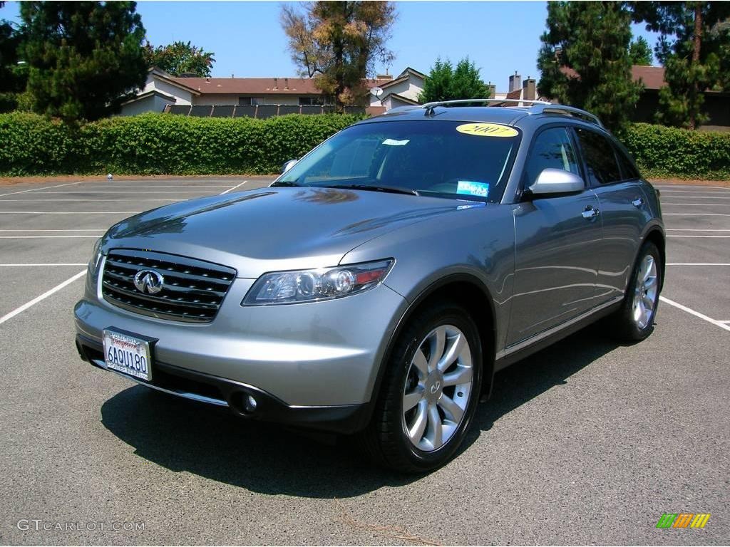 2007 FX 35 AWD - Diamond Graphite Metallic / Graphite photo #1