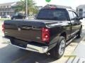 2007 Brilliant Black Crystal Pearl Dodge Ram 1500 Laramie Quad Cab  photo #5