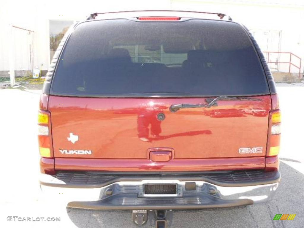 2003 Yukon SLT - Garnet Red Metallic / Pewter/Dark Pewter photo #5