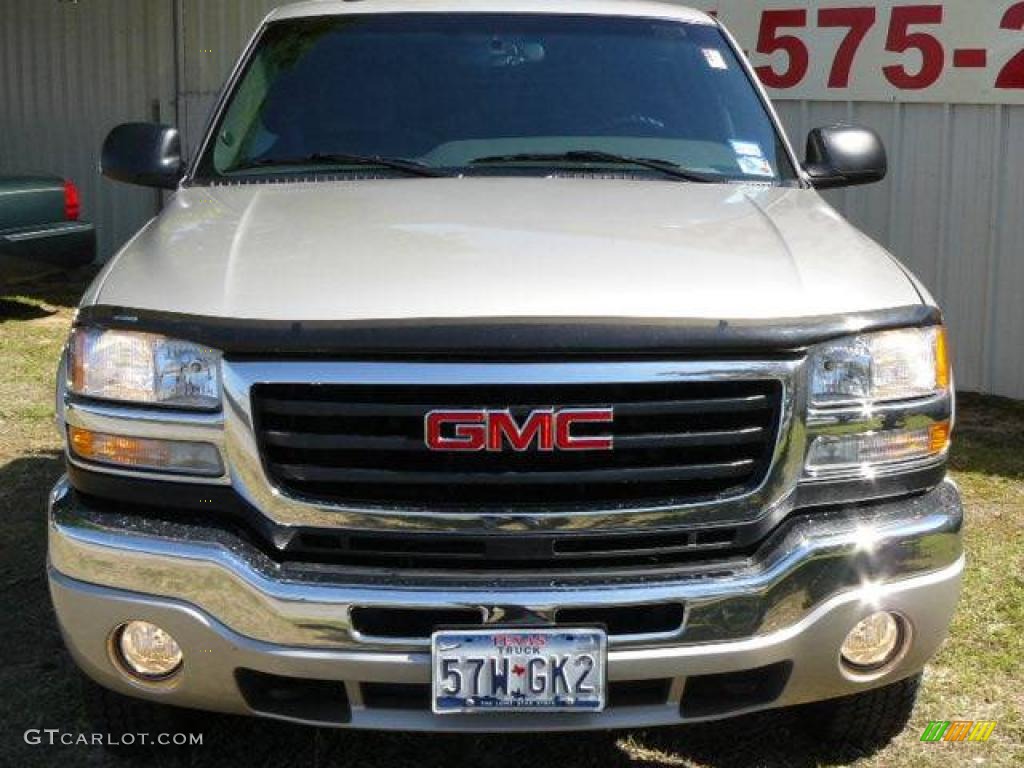 2005 Sierra 2500HD SLE Extended Cab 4x4 - Silver Birch Metallic / Dark Pewter photo #2