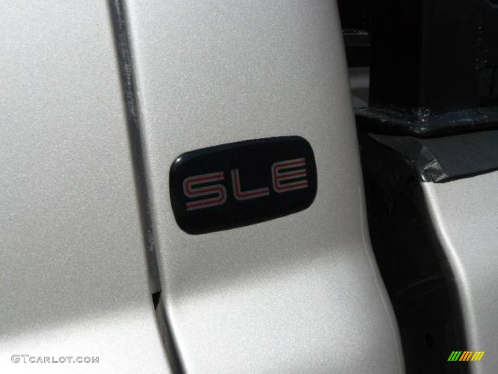 2005 Sierra 2500HD SLE Extended Cab 4x4 - Silver Birch Metallic / Dark Pewter photo #10