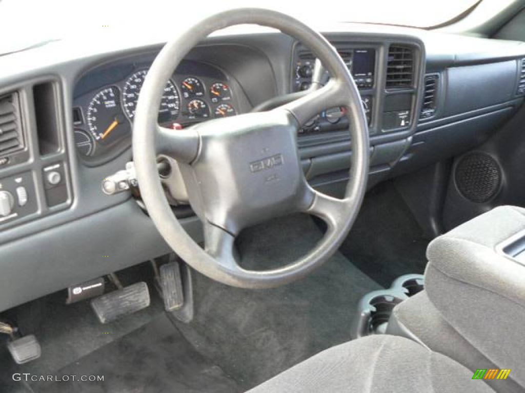 2002 Sierra 1500 SL Regular Cab - Polo Green Metallic / Graphite photo #12
