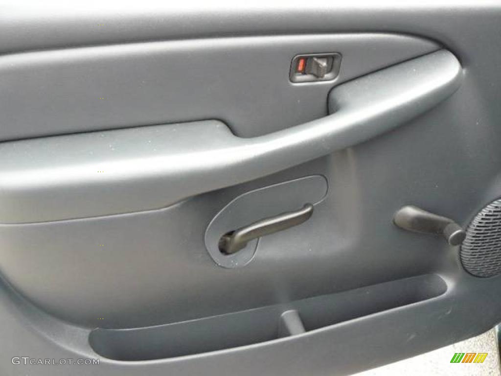 2002 Sierra 1500 SL Regular Cab - Polo Green Metallic / Graphite photo #13