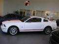 2009 Performance White Ford Mustang Shelby GT500 Coupe  photo #2