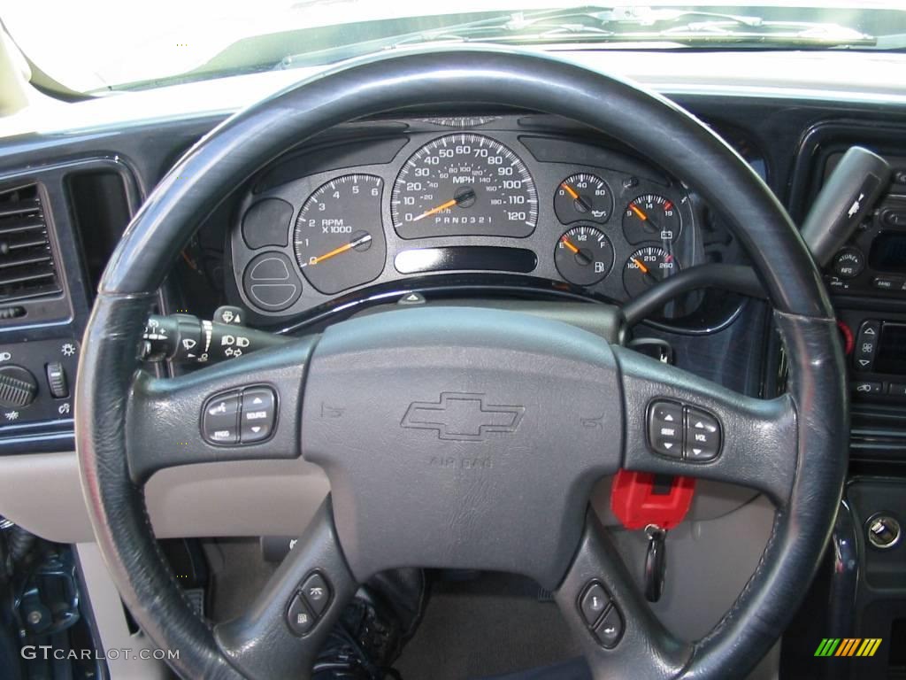 2006 Silverado 1500 LT Extended Cab - Blue Granite Metallic / Medium Gray photo #16