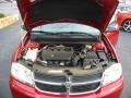 2008 Inferno Red Crystal Pearl Dodge Avenger SXT  photo #15