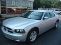 2008 Bright Silver Metallic Dodge Charger R/T  photo #2