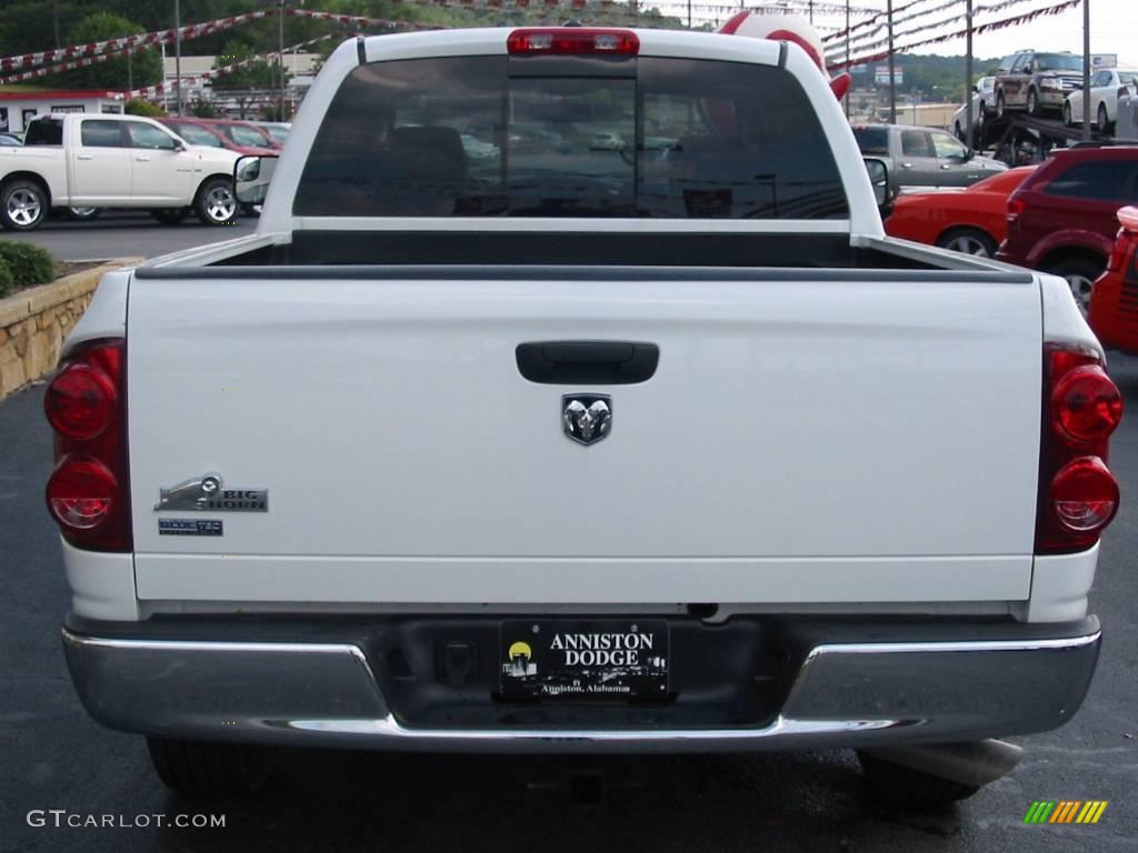 2009 Ram 3500 Big Horn Edition Quad Cab - Bright White / Medium Slate Gray photo #9