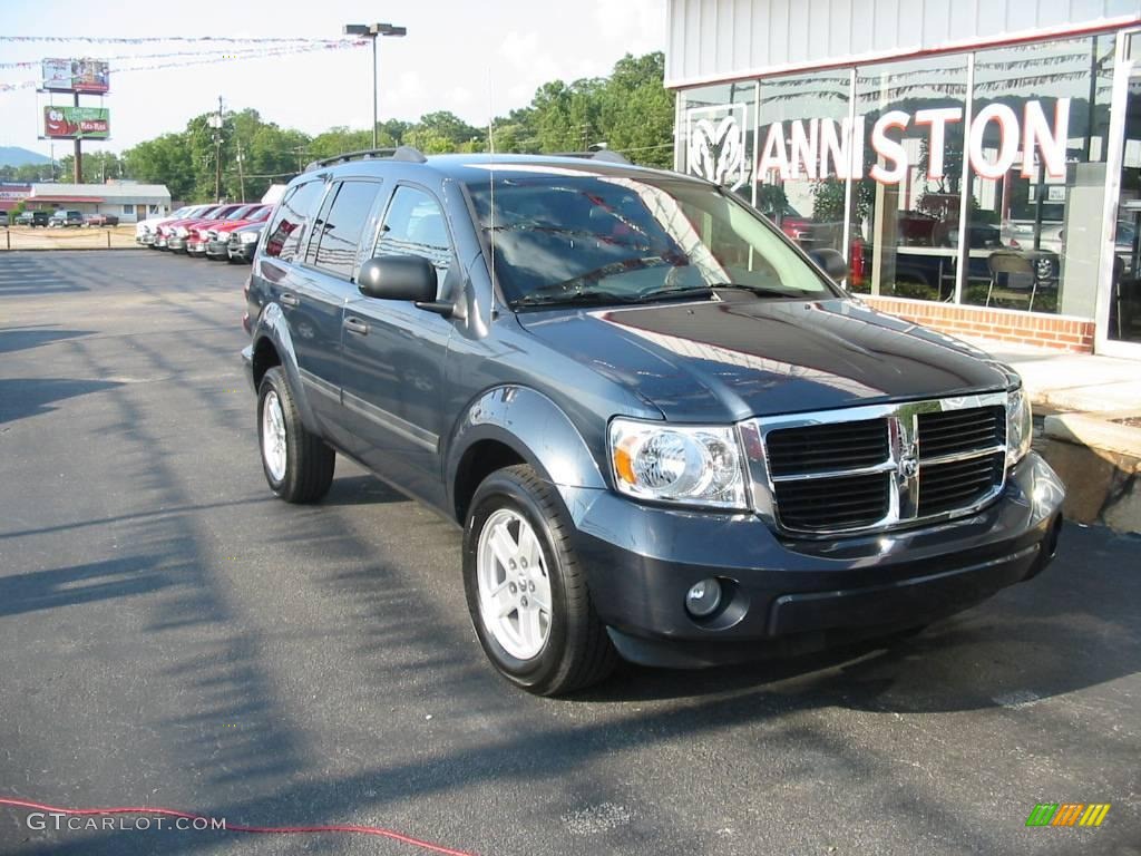 2008 Durango SLT - Steel Blue Metallic / Dark/Light Slate Gray photo #1