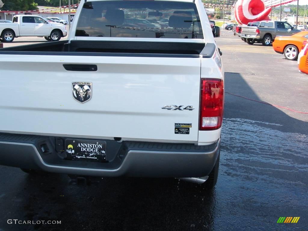 2009 Ram 1500 ST Quad Cab 4x4 - Stone White / Dark Slate/Medium Graystone photo #5