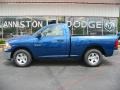 Deep Water Blue Pearl - Ram 1500 SLT Regular Cab Photo No. 2