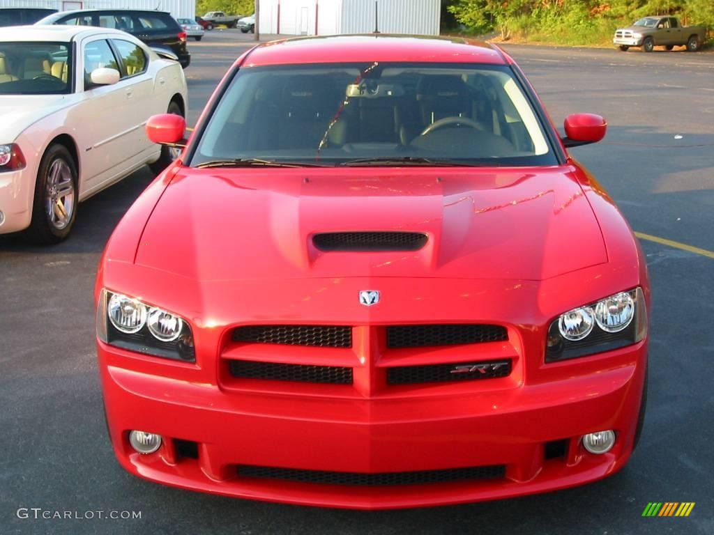 2008 Charger SRT-8 - TorRed / Dark Slate Gray photo #1