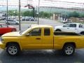 2009 Detonator Yellow Dodge Dakota Big Horn Extended Cab  photo #1