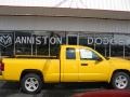 2009 Detonator Yellow Dodge Dakota Big Horn Extended Cab  photo #6